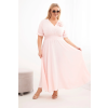 Dámské šaty Plus Size 2088 (Velikost UNI, Barva Černá)
