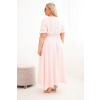 Dámské šaty Plus Size 2088 (Velikost UNI, Barva Černá)
