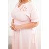 Dámské šaty Plus Size 2088 (Velikost UNI, Barva Černá)