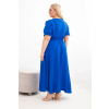 Dámské šaty Plus Size 2088 (Velikost UNI, Barva Černá)