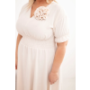 Dámské šaty Plus Size 2088 (Velikost UNI, Barva Černá)
