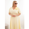 Dámské šaty Plus Size 2088 (Velikost UNI, Barva Černá)