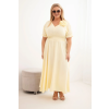 Dámské šaty Plus Size 2088 (Velikost UNI, Barva Černá)
