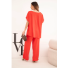 Dámský komplet Plus Size 6416 (Velikost UNI, Barva Modrá)