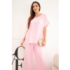 Dámský komplet Plus Size 6416 (Velikost UNI, Barva Modrá)