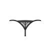 Tanga Obsessive Lune Bellis thong (Velikost M/L, Barva Černá)
