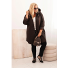 Dámská bunda Plus Size HOPE 5614 (Velikost UNI, Barva Hnědá)