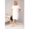 Dámské šaty Plus Size 25820 (Velikost UNI, Barva Šedá)