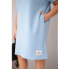 Dámské šaty Plus Size 25820 (Velikost UNI, Barva Šedá)