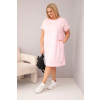 Dámské šaty Plus Size 25820 (Velikost UNI, Barva Šedá)
