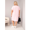 Dámské šaty Plus Size 25820 (Velikost UNI, Barva Šedá)