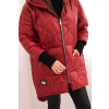 Dámská bunda Plus Size 5419 (Velikost UNI, Barva Béžová)