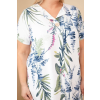 Dámské šaty ART5200 Plus Size (Velikost UNI, Barva Modrá)