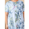 Dámské šaty ART5200 Plus Size (Velikost UNI, Barva Modrá)