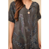 Dámské šaty Plus Size ART5200 (Velikost UNI, Barva Hnědá)