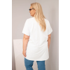 Dámská halenka Plus Size 6802 (Velikost UNI, Barva Modrá)