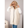 Dámská vesta Plus Size 7090 (Velikost UNI, Barva Černá)