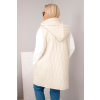 Dámská vesta Plus Size 7090 (Velikost UNI, Barva Černá)