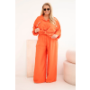 Dámský komplet Plus Size 8120 (Velikost UNI, Barva Smetanová)