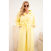 Dámský komplet Plus Size 8120 (Velikost UNI, Barva Smetanová)