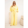 Dámský komplet Plus Size 8120 (Velikost UNI, Barva Smetanová)