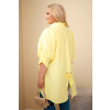 Dámská košile Plus Size 8052 (Velikost 3XL, Barva Černá)