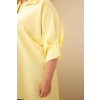 Dámská košile Plus Size 8052 (Velikost 3XL, Barva Černá)