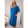 Dámské šaty Plus Size 7084 (Velikost 2XL, Barva Černá)