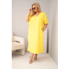 Dámské šaty Plus Size 7084 (Velikost 2XL, Barva Černá)