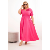 Dámské šaty Plus Size 2088 (Velikost UNI, Barva Černá)