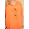 Dámské šaty Plus Size ART8106 (Velikost UNI, Barva Černá)