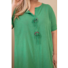 Dámské šaty Plus Size ART8106 (Velikost UNI, Barva Černá)