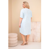 Dámské šaty Plus Size ART8106 (Velikost UNI, Barva Černá)