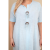 Dámské šaty Plus Size ART8106 (Velikost UNI, Barva Černá)