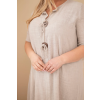 Dámské šaty Plus Size ART8106 (Velikost UNI, Barva Černá)