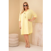 Dámské šaty Plus Size ART8106 (Velikost UNI, Barva Černá)