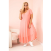 Dámské šaty Plus Size 21682 (Velikost UNI, Barva Černá)