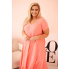 Dámské šaty Plus Size 21682 (Velikost UNI, Barva Černá)