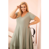 Dámské šaty Plus Size 21682 (Velikost UNI, Barva Černá)