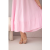 Dámské šaty Plus Size 21682 (Velikost UNI, Barva Bílá)