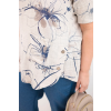 Dámská halenka Plus Size ART8105 (Velikost UNI, Barva Černá)