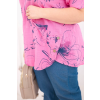 Dámská halenka Plus Size ART8105 (Velikost UNI, Barva Černá)