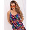 Šaty-D73771M30250A (Barva Modrá, Velikost S/M)