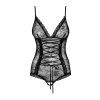 Body Obsessive Slevika teddy (Velikost S/M, Barva Černá)