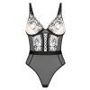 Body Obsessive Vila Blanes teddy (Velikost M/L, Barva Černá)