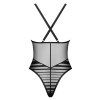 Body Obsessive Lune Bellis teddy (Velikost M/L, Barva Černá)