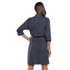 Dámský župan Italian Fashion Montana r.3/4 (Velikost S, Barva Modrá - tmavě)