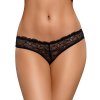 Kalhotky Obsessive Frivolla panties (Velikost L/XL, Barva Černá)