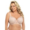Podprsenka Gorsenia K483 Peony (Velikost 65F, Barva Béžová)