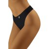 Tanga Wol-Bar Tahoo String (Velikost M, Barva Černá)